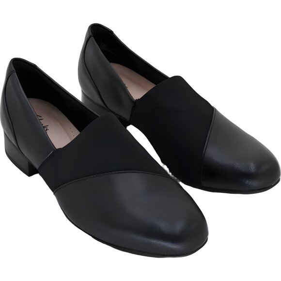 Clarks Juliet Gem Women's Slip-On Flats Black Comfort Work Shoe US 9.5M EU 41 - Picture 4 of 6